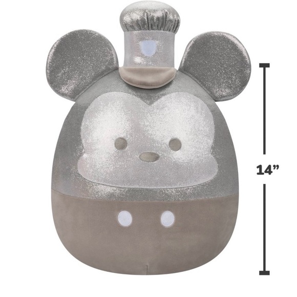 SQUISHMALLOWS Disney100 Limited Edition Steamboat Willie Mickey Mouse - Picture 7 of 15